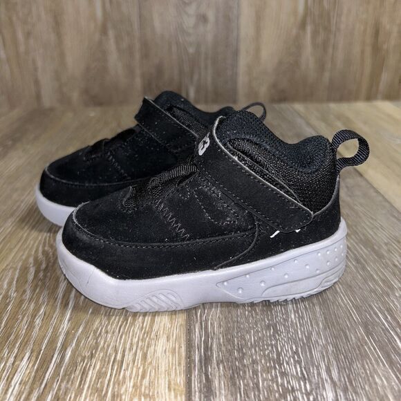 Nike Air Jordan Max Auro 3 Toddler Youth Size 6C Black DA8023-002 Sneaker Shoes - Picture 5 of 11